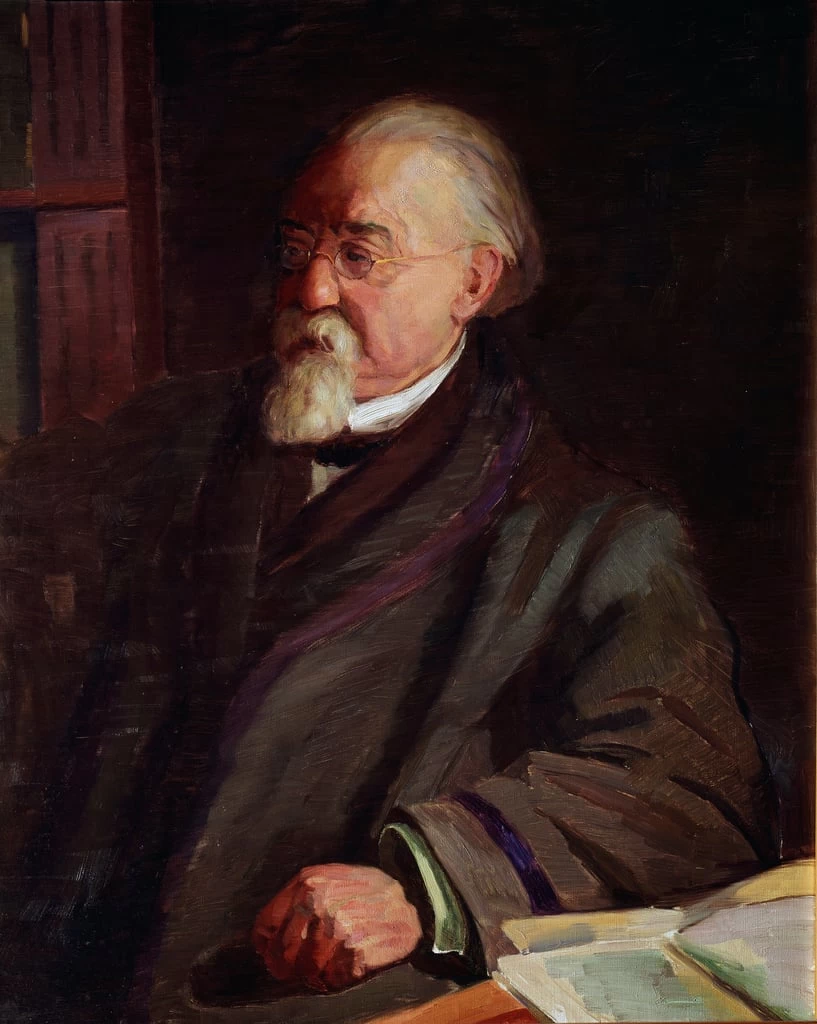 Ritratto dell'antropologo e criminologo Cesare Lombroso - Museo di Antropologia Criminale, Torino